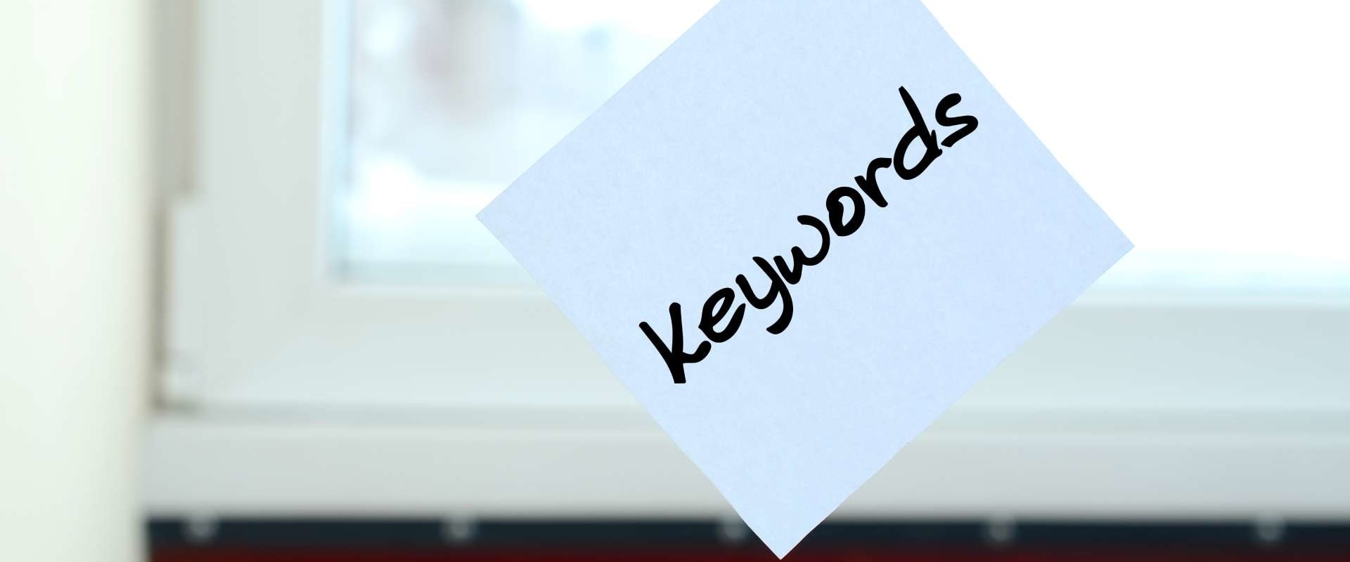 What are the 2 types of keywords?